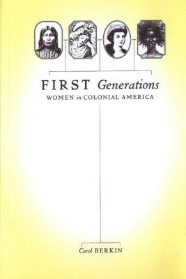 First Generations Paperback St. Martins Press-3PL