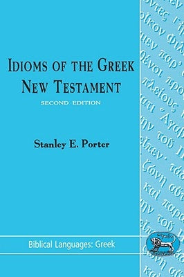 Idioms of the Greek New Testament Paperback Continnuum-3PL