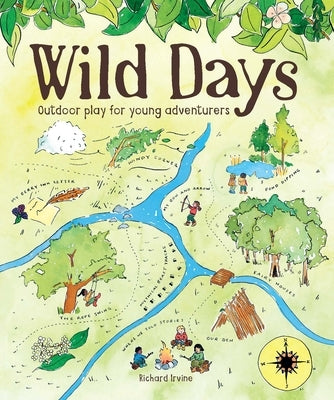 Paperback book titled "Wild Days: Outdoor Play for Young Adventurers" by GMC Publications, featuring outdoor activities for children.