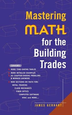 Mastering Math for the Building Trades Paperback McGraw Hill Tab