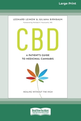Paperback of CBD: A Patient's Guide to Medicinal Cannabis book by ReadHowYouWant, large print edition with detailed cover design.