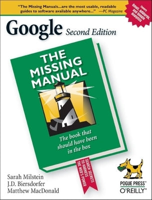 Google: The Missing Manual: The Missing Manual Paperback O'Reilly Media