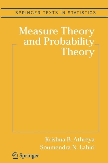 Measure Theory and Probability Theory Paperback Springer