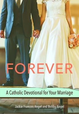 Paperback Forever Marriage Devotional by Pauline Books & Media, featuring a close-up of the book cover with heartfelt design.