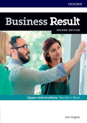 Oxford University Press Business Result Upper Intermediate Teachers Book paperback with DVD pack, featuring course materials and DVD content.