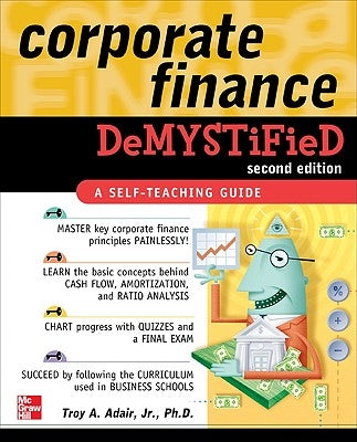 Corporate Finance Demystified 2/E Paperback McGraw-Hill Companies