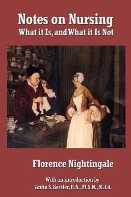 Paperback of "Notes on Nursing" by A & D Publishing, featuring the book cover with title and author information.