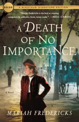 A Death of No Importance Paperback Minotaur Books