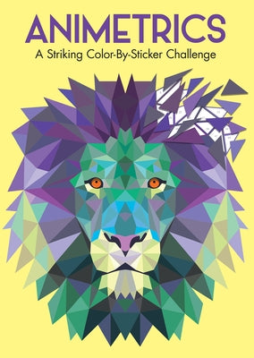 Animetrics: A Striking Color-By-Sticker Challenge Paperback Sourcebooks