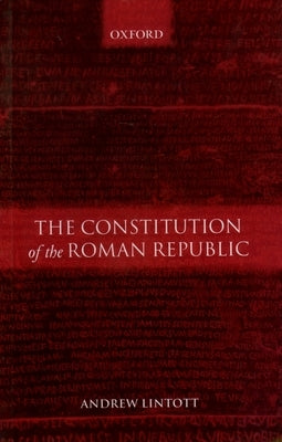 The Constitution of the Roman Republic Paperback Oxford University Press, USA