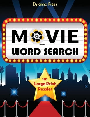 Movie Word Search: 101 Large Print Puzzles Paperback Dylanna Publishing, Inc.