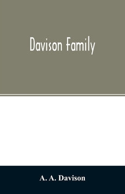 Davison family Paperback Alpha Edition