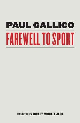 Farewell to Sport Paperback Bison