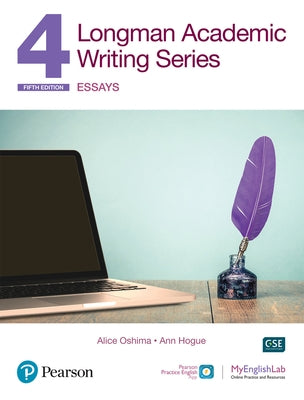 Pearson Education ESL Longman Academic Writing Series Level 4 paperback with essays, online practice, and digital resources.