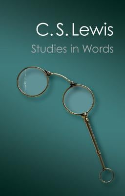Studies in Words Paperback Cambridge University Press