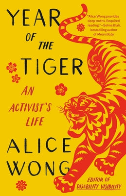 Paperback copy of "Year of the Tiger: An Activist's Life" by Vintage, showing the book cover with tiger artwork and title.