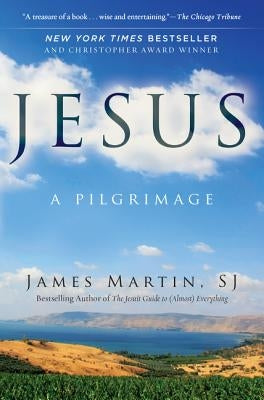 Paperback edition of Jesus: A Pilgrimage by HarperOne, featuring a cover image with religious artwork and a contemplative design.