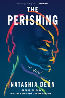 Paperback copy of The Perishing by Counterpoint LLC, showing the book cover with title and author details.