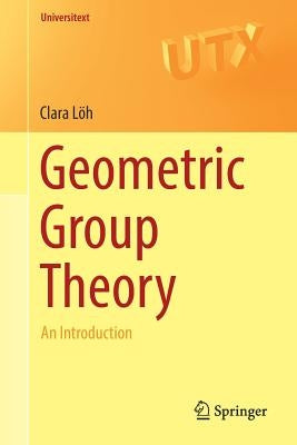Paperback of Geometric Group Theory: An Introduction by Springer, showing the book cover with geometric and mathematical design.
