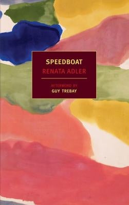 Paperback Speedboat book by New York Review of Books featuring a cover image with a boat on the water.