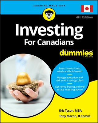 Investing For Canadians For Dummies Paperback For Dummies