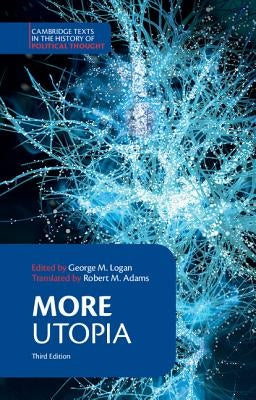 Paperback of "More: Utopia" by Cambridge University Press, featuring the book cover with title and publisher logo.