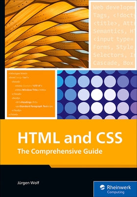 Paperback of HTML and CSS: The Comprehensive Guide by SAP Press, featuring the book cover with title and branding.