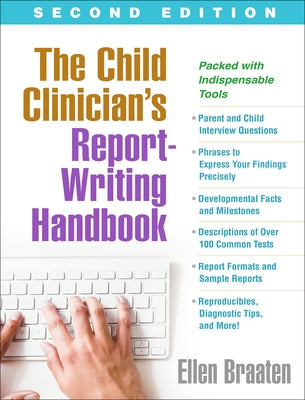 The Child Clinician's Report-Writing Handbook Paperback Guilford Publications