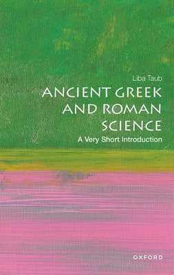 Paperback book titled "Ancient Greek and Roman Science: A Very Short Introduction" by Oxford University Press, USA.