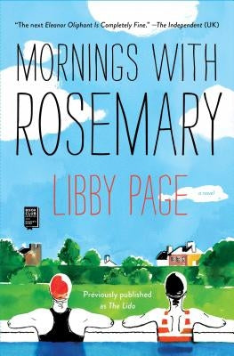 Paperback of "Mornings with Rosemary" by Simon & Schuster, showing the book cover with a serene morning scene.