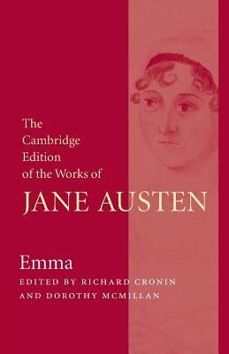 Emma Paperback Cambridge University Press