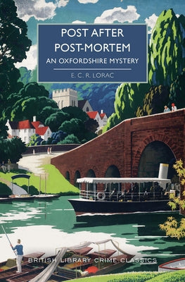 Paperback of "Post After Post-Mortem: An Oxfordshire Mystery" by Poisoned Pen Press, featuring the book cover with title and design.