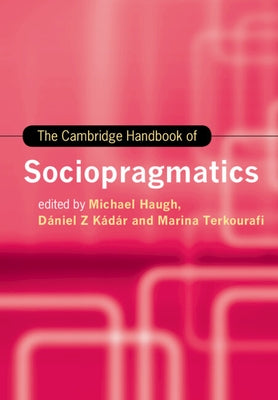 Paperback of The Cambridge Handbook of Sociopragmatics by Cambridge University Press, showing the book cover with title and publisher logo.