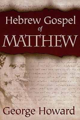 Hebrew Gospel of Matthew Paperback Mercer University Press