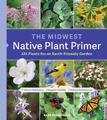 Paperback of The Midwest Native Plant Primer by Timber Press featuring colorful cover with native plants for eco-friendly gardening.