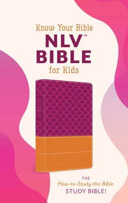 Kids' Nlv Bible for Girls by Barbour Publishing with colorful cover, featuring a child's hand holding the Bible open for study.