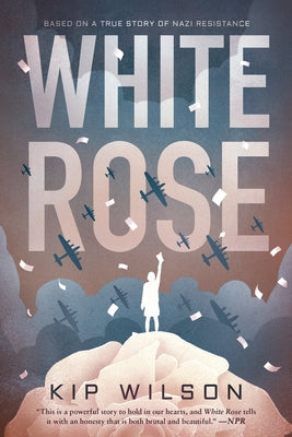 White Rose paperback book by Versify with a soft white cover featuring a delicate rose illustration.