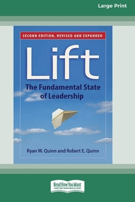 Paperback of Lift: The Fundamental State of Leadership second edition by ReadHowYouWant, featuring a large print cover design.