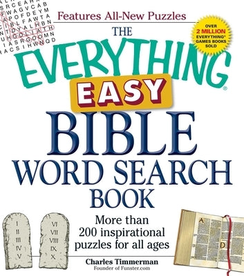The Everything Easy Bible Word Search Book: More Than 200 Inspirational Puzzles for All Ages Paperback Everything