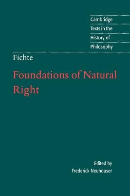Foundations of Natural Right Paperback Cambridge University Press