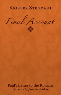Final Account Paperback Fortress Press