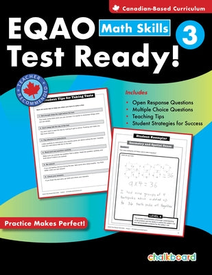 Eqao Test Ready Math Skills 3 Paperback Chalkboard Publishing