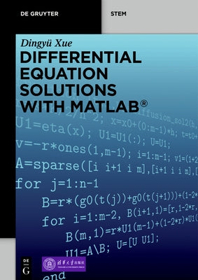 Differential Equation Solutions with Matlab(r) Paperback de Gruyter
