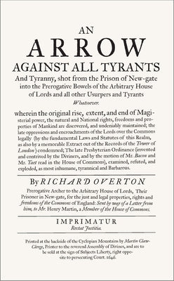 An Arrow Against All Tyrants Paperback Canbury Press