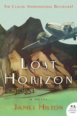 Paperback of Lost Horizon by Harper Perennial, featuring the book cover with a serene landscape illustration.