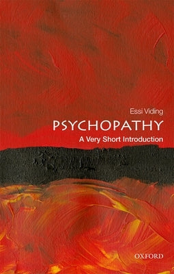 Paperback book titled "Psychopathy: A Very Short Introduction" by Oxford University Press, USA, shown with a plain cover design.
