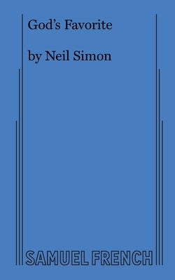 Paperback of God's Favorite play by Samuel French, Inc., showing the book's cover with title and author details.