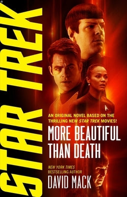 Star Trek paperback book titled "More Beautiful Than Death" featuring a colorful cover illustration.