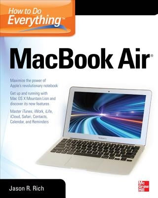 How to Do Everything Macbook Air Paperback McGraw-Hill Companies