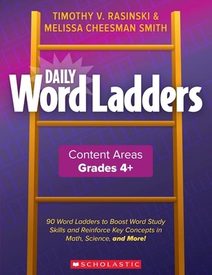 Daily Word Ladders Content Areas, Grades 4-6 Paperback Scholastic Professional